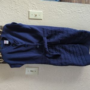 Gymboree medium, Navy sweater dress